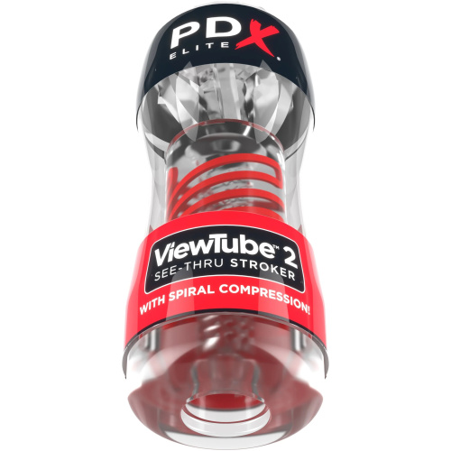 Pdx Elite Viewtube 2 Stroker - Clear