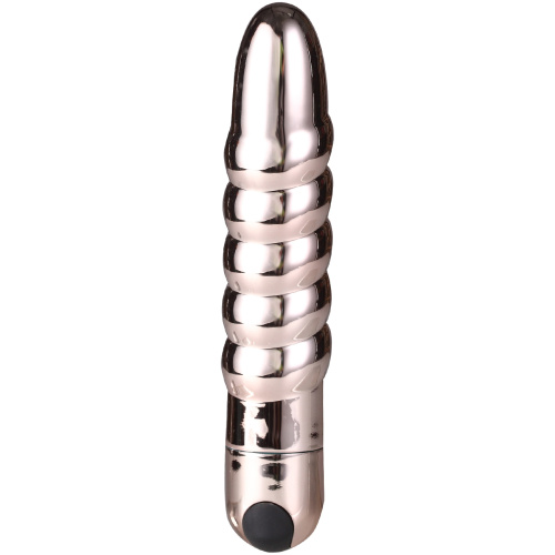 Lola 10 Function Vibrating Twisty Bullet - Rose Gold