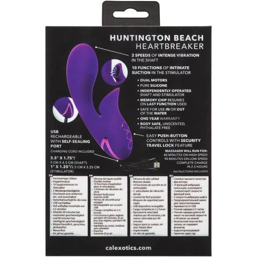 California Dreaming Huntington Beach Heartbreaker - Purple