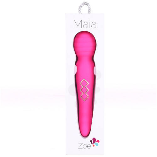 Zoe Twisty Dual Vibrating Pleasure Wand - Pink