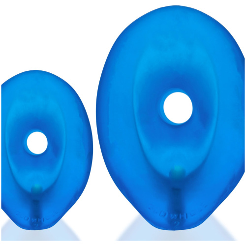 Glow Hole 1 Butt Plug - Small - Blue Morph