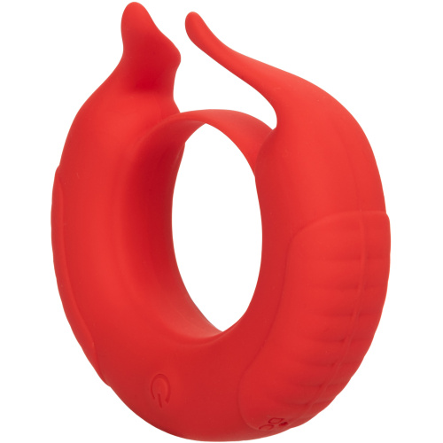 Silicone Rechargeable Taurus Enhancer - Red