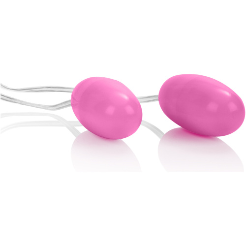 Pocket Exotics Vibrating Double Pink Passion Bullets - Pink