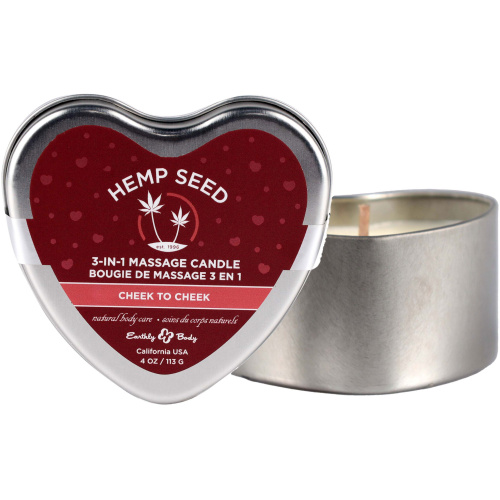 3-in-1 Massage Candle - Cheek to Cheek - 4 Oz