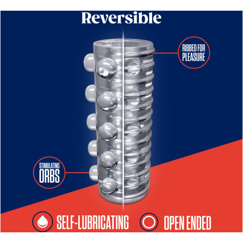 Rize - Swich - Glow in the Dark Self -Lubricating Stroker - Clear