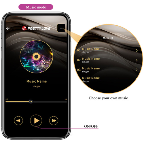 Pretty Love Jayleen Global Remote Control Series - Purple