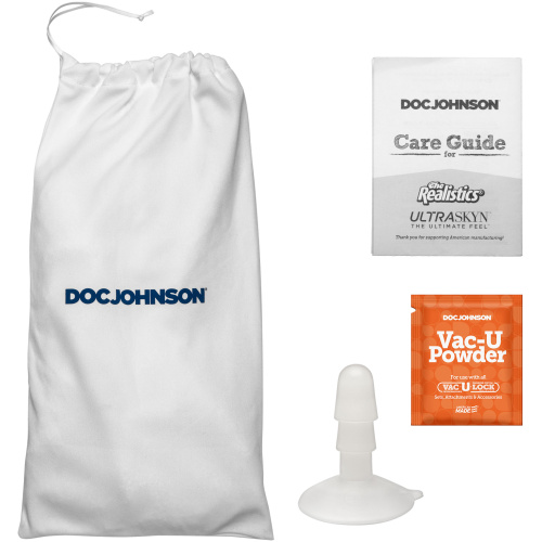 Signature Cocks - Alex Jones 11 Inch Cock With Removable Vac-U-Lock Suction Cup - Caramel