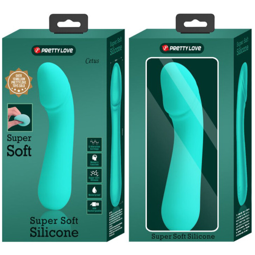 Cetus Rechargeable Vibrator - Turquoise