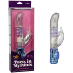 Naughty Bits Party in My Pants Jack Rabbit  Vibrator