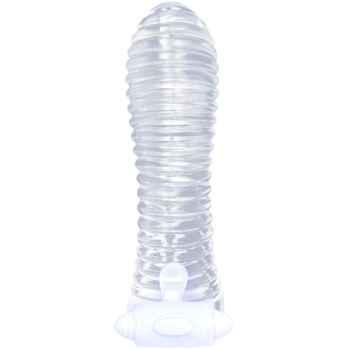The 9's Vibrating Sextenders - Ribbed