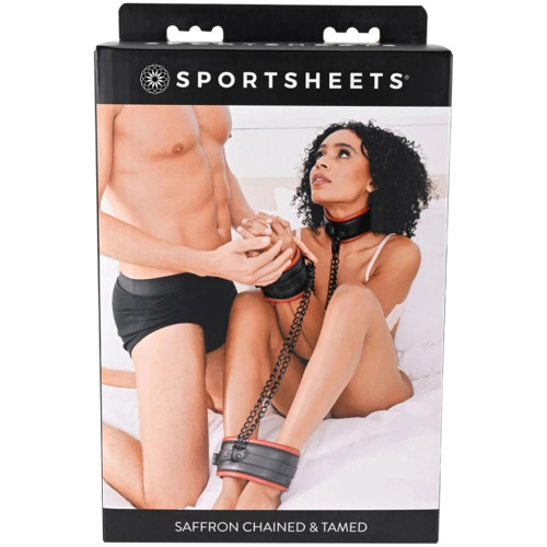 Saffron Chained and Tamed - Black/red