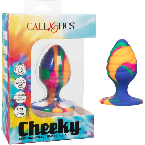 Cheeky Medium Swirl Tie-Dye Plug