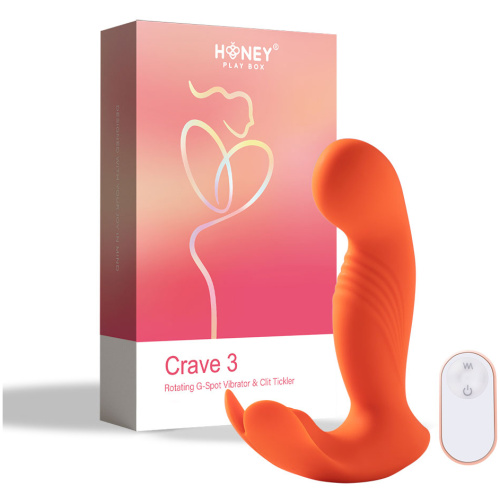 Crave 3 - G-Spot and Clit Vibrator - Orange