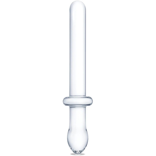 9.25 Inch Classic Smooth Dual-Ended Dildo - Clear