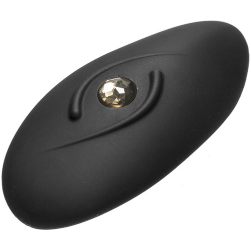 Body Bling - Clit Caress Mini-Vibe in Second Skin Silicone - Silver