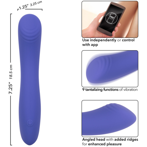 Calexotics Connect Contoured "G" - Periwinkle