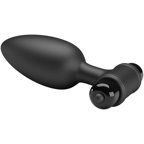 Pretty Love Vibra Butt Plug II - Black