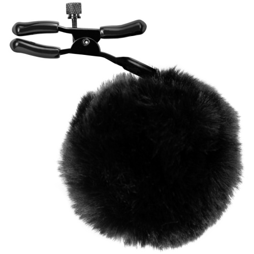 Noir - Pom Adjustable Nipple Clamps - Black