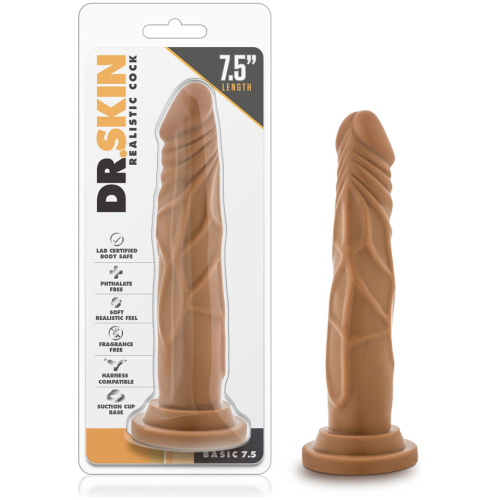 Dr. Skin - Realistic Cock - Basic 7.5 - Mocha