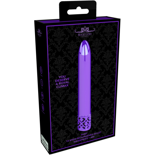 Shiny - Rechargeable Abs Bullet - Purple