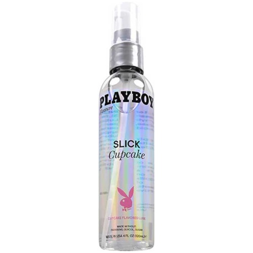 Playboy Pleasure Slick Cupcake Flavored Lubricant  4 Oz