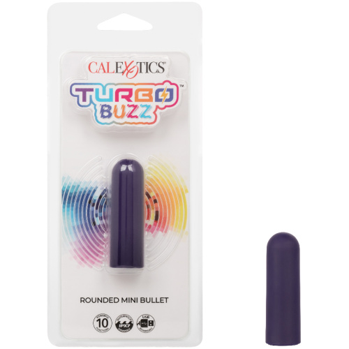 Turbo Buzz Rounded Mini Bullet - Purple