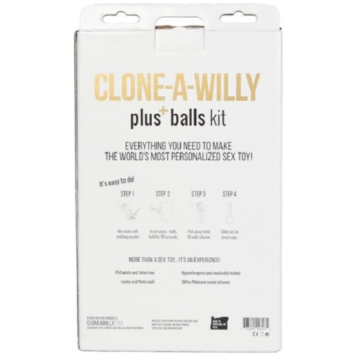 Clone-a Willy Plus Balls Kit - Light Skin Tone
