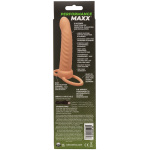 Performance Maxx Rechargeable Ribbed Dual Penetrator - Ivory