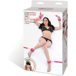 7 Pc Bed Spreader - Hot Pink
