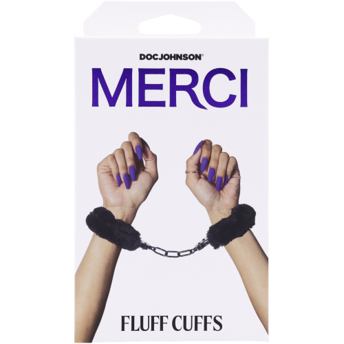 Merci - Fluff Cuffs - Black