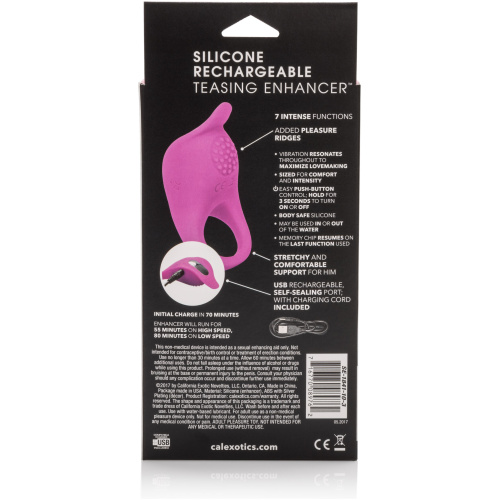 Silicone Rechargeable Teasing Enhancer