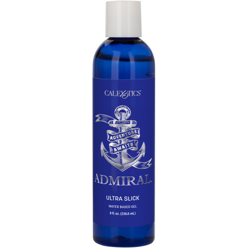 Admiral Ultra Slick Water Based Gel - 8 Fl. Oz.