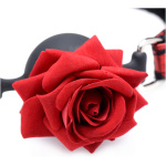 Full Bloom Silicone Ball Gag With Rose