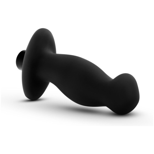 Anal Adventures - Platinum - Silicone Vibrating Prostate Massager 02 -Black