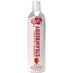 Wet Warming Fun Flavors - Strawberry - 4 in 1 Lubricant 4 Oz