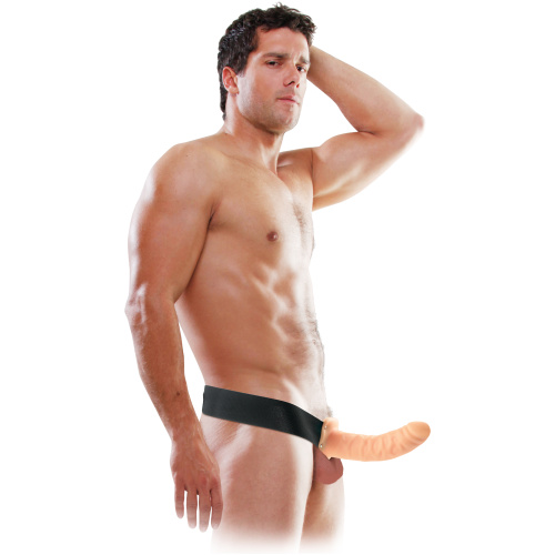 Fetish Fantasy Series 8 Inch Hollow Strap-on - Flesh