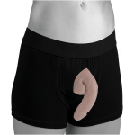 Large Bulge Packer Dildo - Light