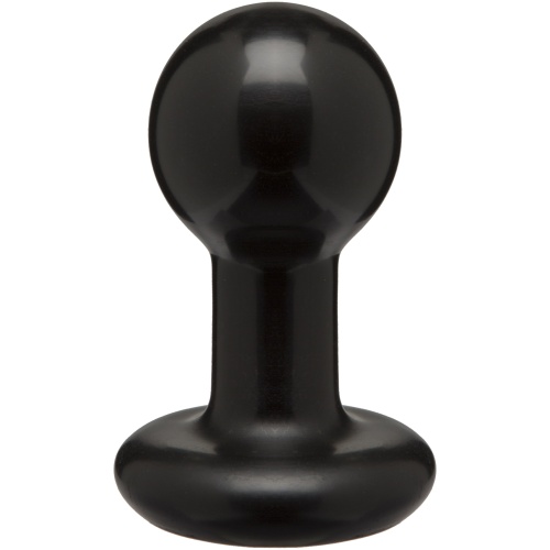 Round Butt Plug - Small - Black