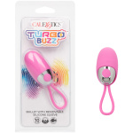 Turbo Buzz Bullet With Removable Silicone Sleeve - Pink