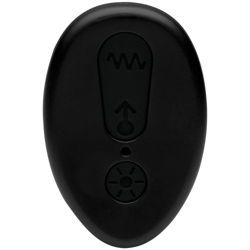 Silicone Thrusting Anal Plug With Remote Control