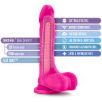 Au Natural - Bold - Thrill - 8.5 Inch Dildo - Pink