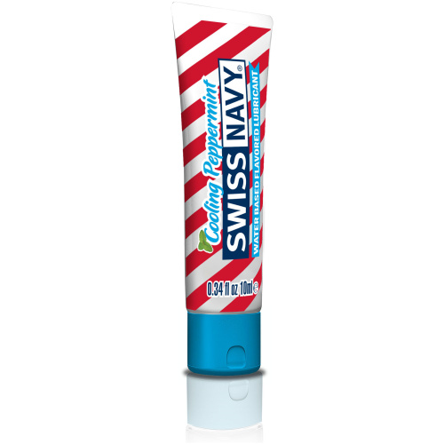 Swiss Navy Cooling Peppermint Water-Based Lubricant 10ml