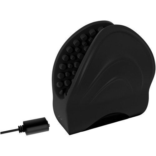 Vibrating Silicone Edger Trainer - Black