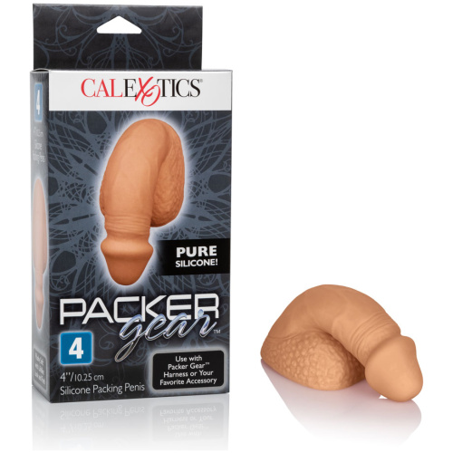 Packer Gear 4 Inch Silicone Packing Penis - Tan