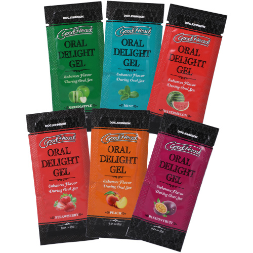 Goodhead - Oral Delight Gel - 6 Pack - 0.24 Oz