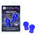 Nipple Play Silicone Advanced Nipple Suckers -  Purple