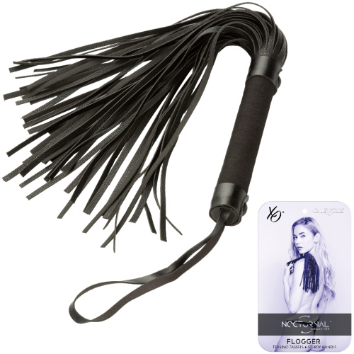 Nocturnal Collection Flogger - Black