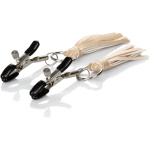 Nipple Play Playful Tassels Nipple Clamps - Gold
