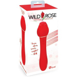 Wild Rose Suction Vibrator - Red