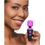 Bang - 10x Vibrating Mini Silicone Wand - Purple